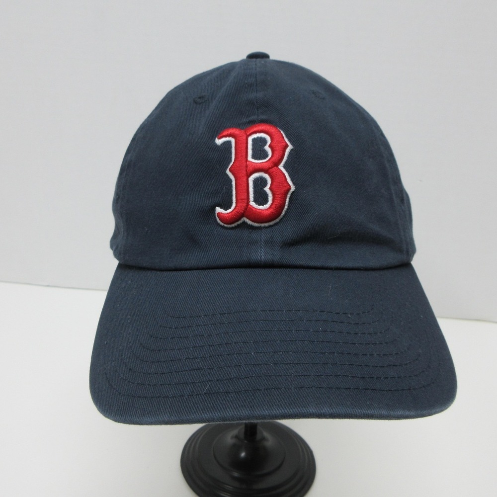 Boston Red Sox Dad‎ Hat Cap Strap Back Mens One Size Navy MLB Baseball '47